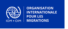 Logo de Organisation Internationale pour les Migrations (OIM) 