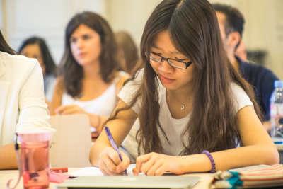 Summer School 2014 étudiants en cours